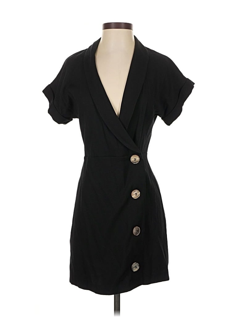 Pre-owned Mng Suit Casual Dress In Black