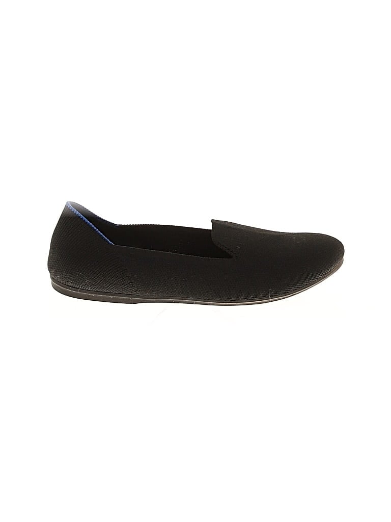Pre-owned Rothys Flats In Black
