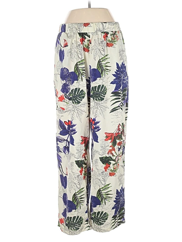 Pre-owned Shein Curve Casual Pants In White