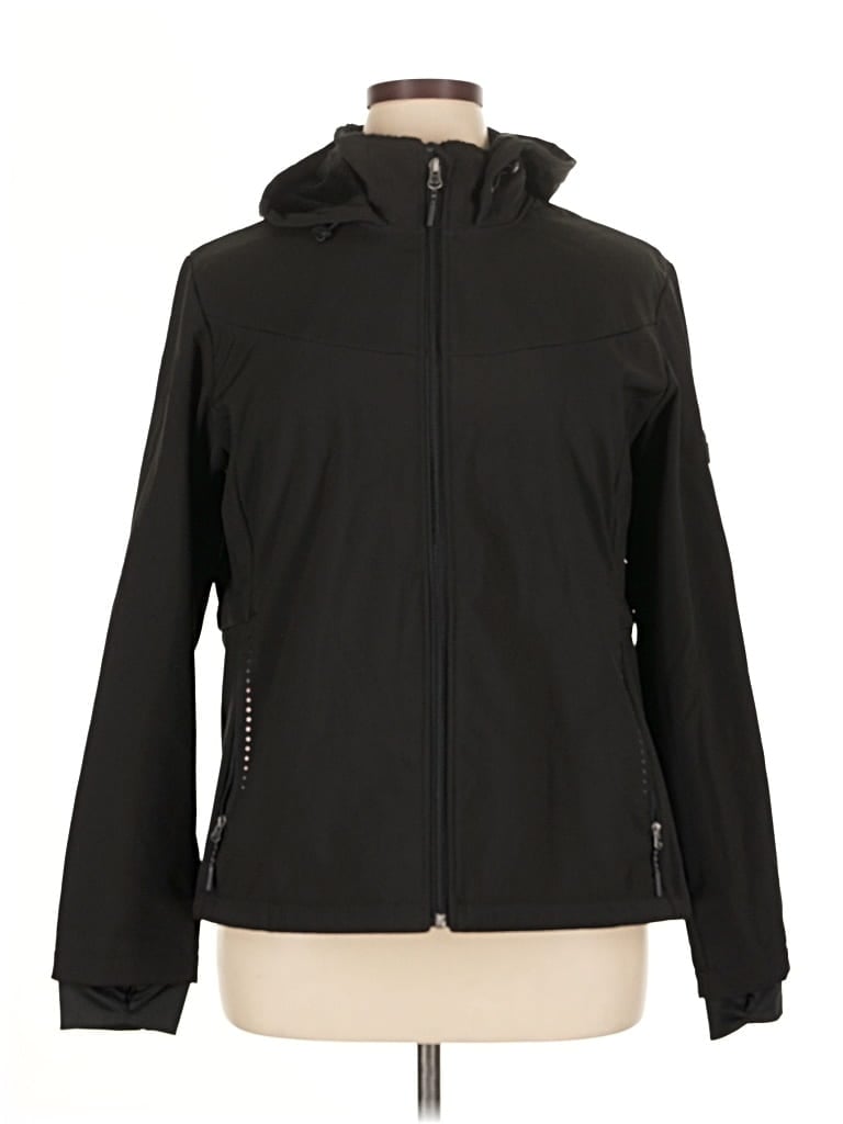 Pre-owned Free Country Jacket In Black