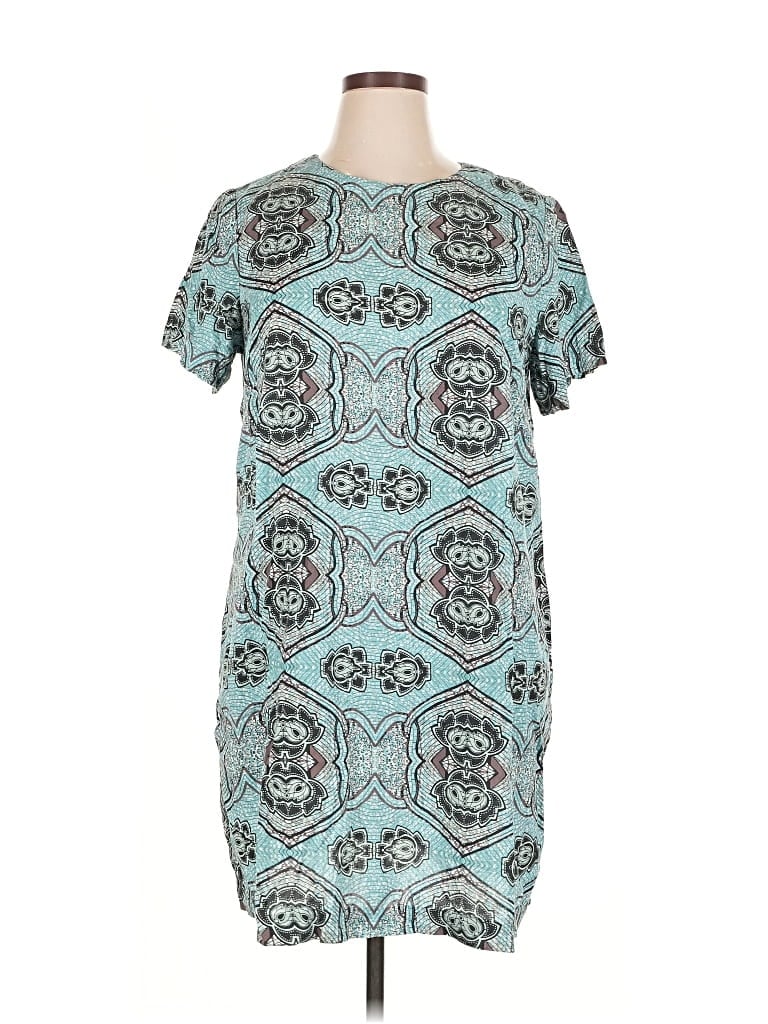 Pre-owned H&m Casual Dress In Blue