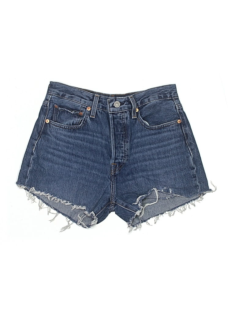 Pre-owned Levi's Denim Shorts In Blue