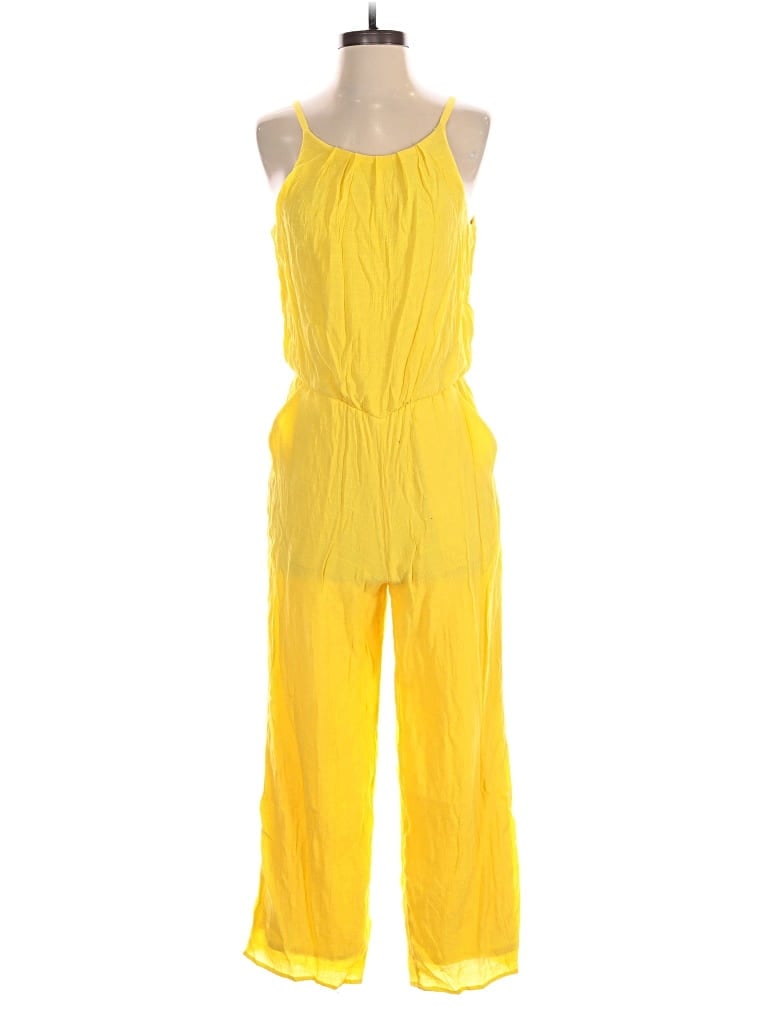 Pre-owned Tacera Jumpsuit In Yellow