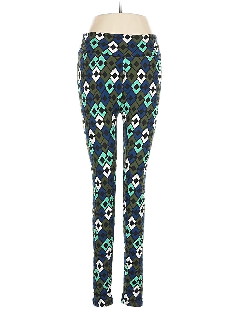 Pre-owned Lularoe Leggings In Blue