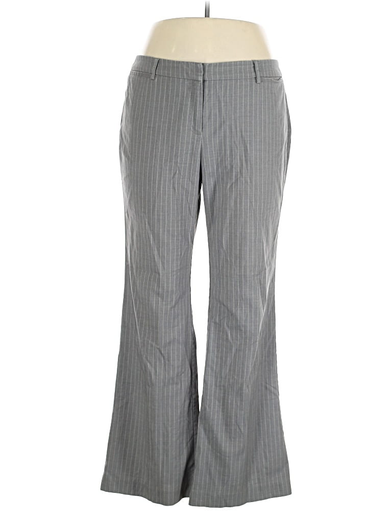 Pre-owned New York And Company Dress Pants In Gray