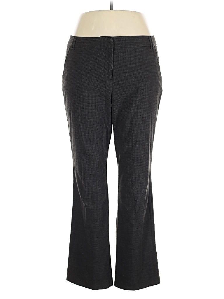 Pre-owned New York And Company Dress Pants In Gray