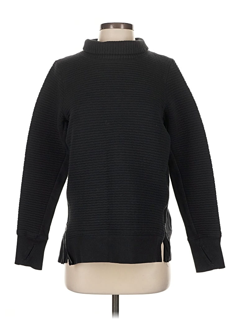 Pre-owned All In Motion Turtleneck Sweater In Black