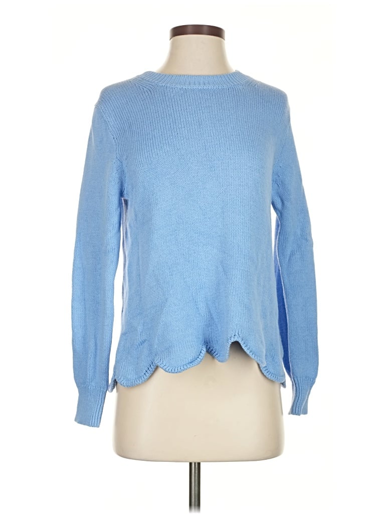 Pre-owned J. By J.crew Pullover Sweater In Blue