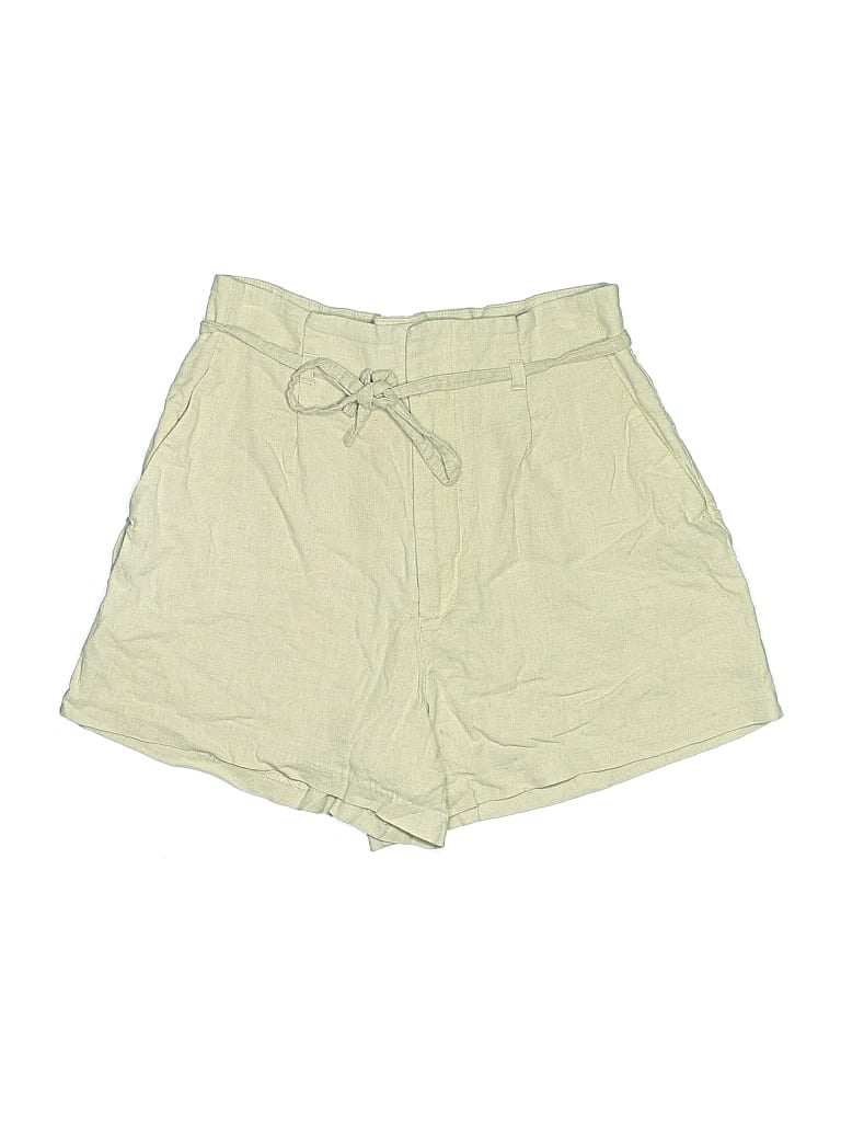 Pre-owned Abercrombie & Fitch Khaki Shorts In Brown