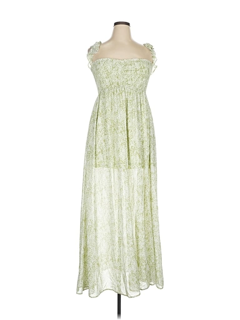 Pre-owned Aakaa Cocktail Dress In Green