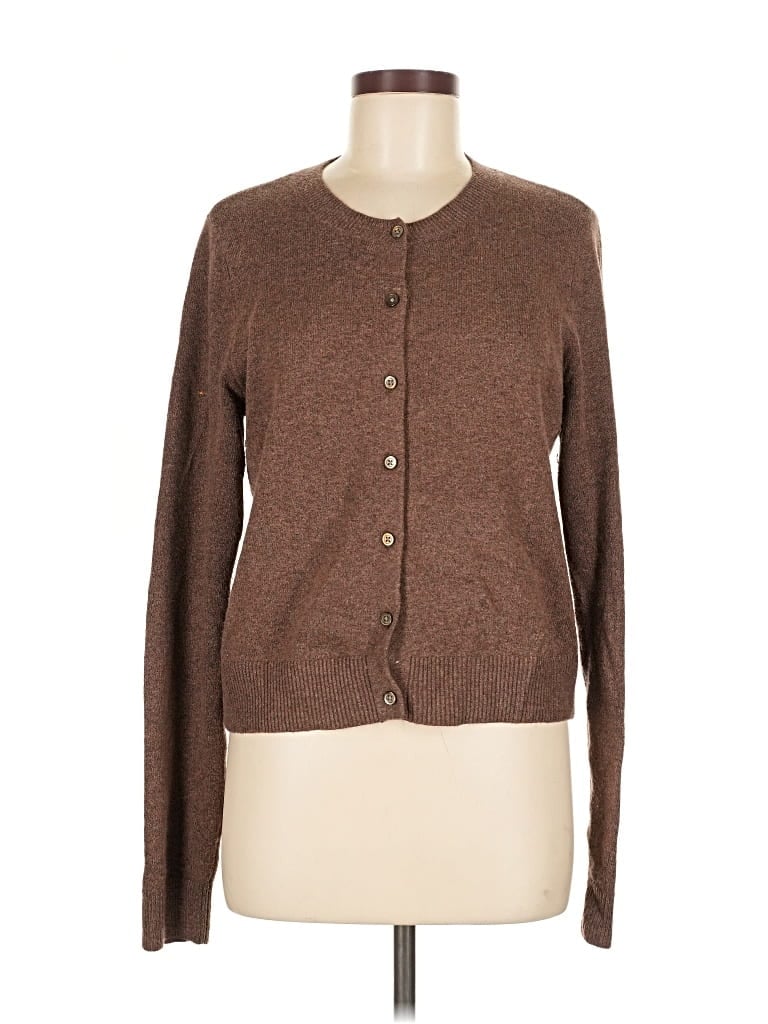 Pre-owned Old Navy Cardigan Sweater In Brown