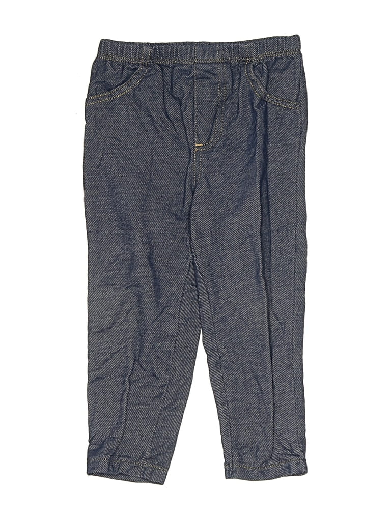 Pre-owned Carter's Kids' Casual Pants In Blue