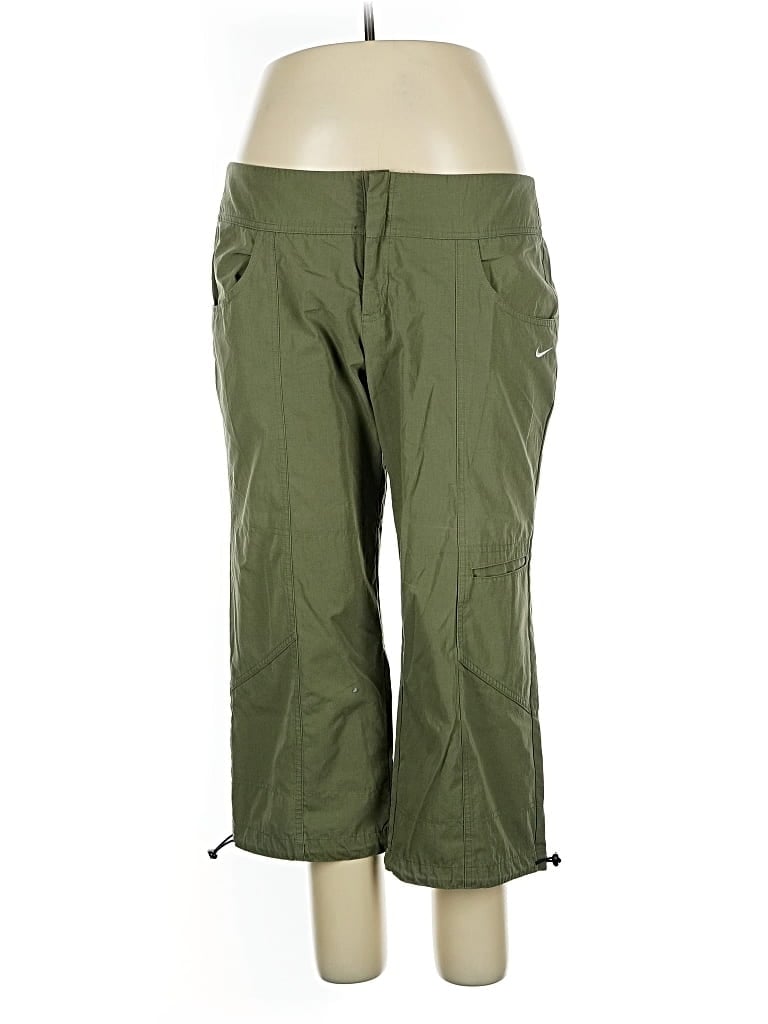 Pre-owned Nike Cargo Pants In Green
