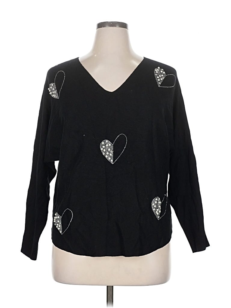 Liv Pullover Sweater In Black