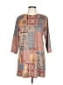 Mely Paisley Brown Casual Dress Size L - photo 1