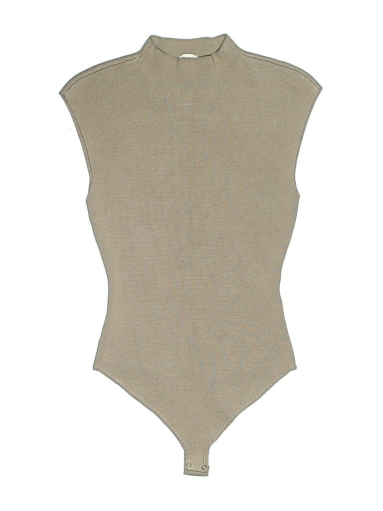 Pre-owned Abercrombie & Fitch Bodysuit In Brown
