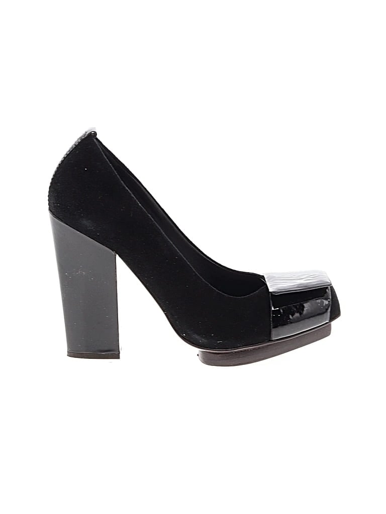 Pre-owned Theory Heels In Black