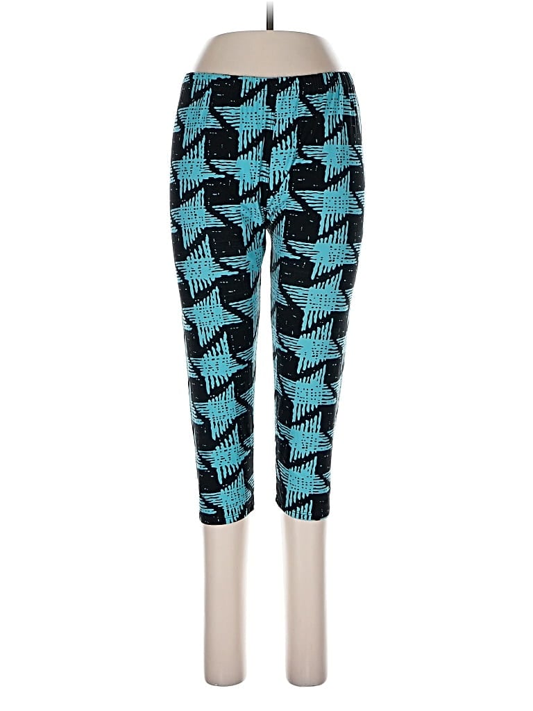 Pre-owned Agnes & Dora Leggings In Blue