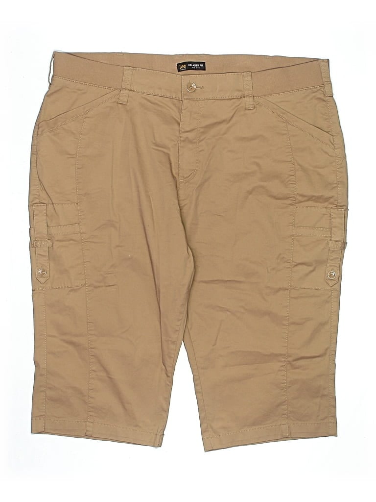 Pre-owned Lee Khaki Shorts In Brown