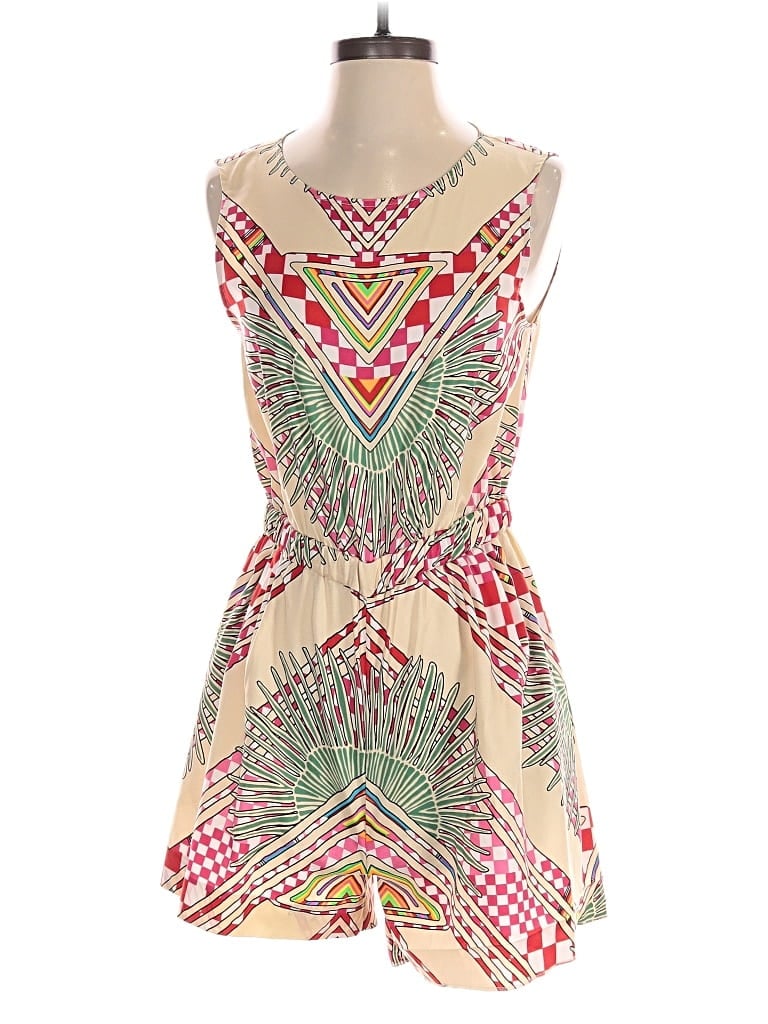 Pre-owned Mara Hoffman Romper In White