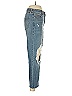 Wild Fable Hearts Blue Jeans Size 4 - photo 4