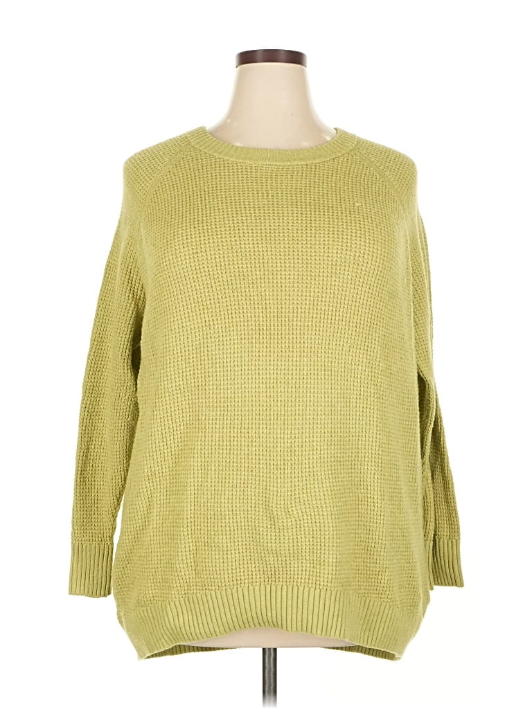 Pre-owned Old Navy Pullover Sweater In Green