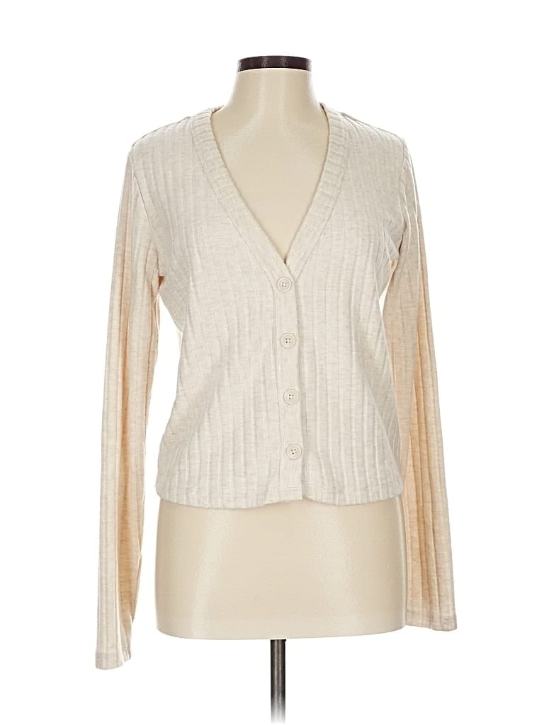 Pre-owned Universal Thread Cardigan Sweater In White
