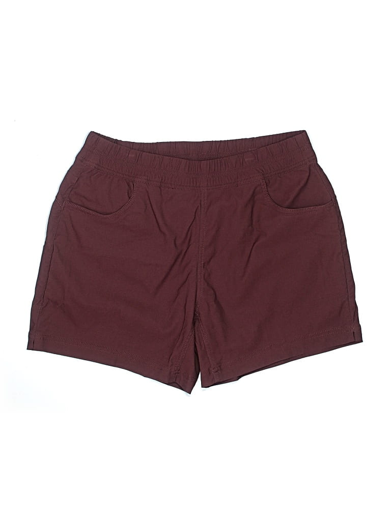 Pre-owned Prana Athletic Shorts In Burgundy
