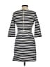 Tabitha Stripes Blue Casual Dress Size 4 - photo 2