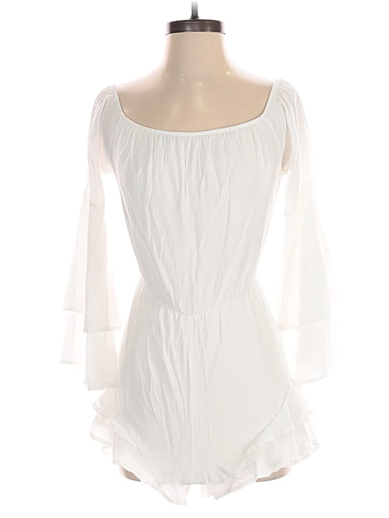 Pre-owned Altar'd State Romper In White
