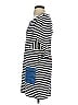 Tabitha Stripes Blue Casual Dress Size 4 - photo 5