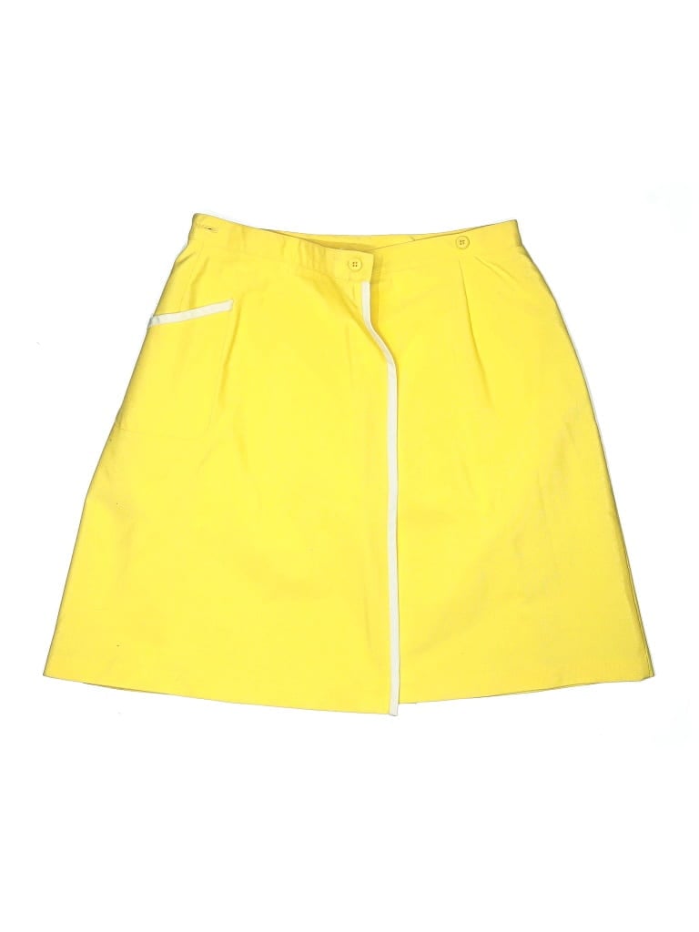 Pre-owned Koret Of California Skort In Yellow