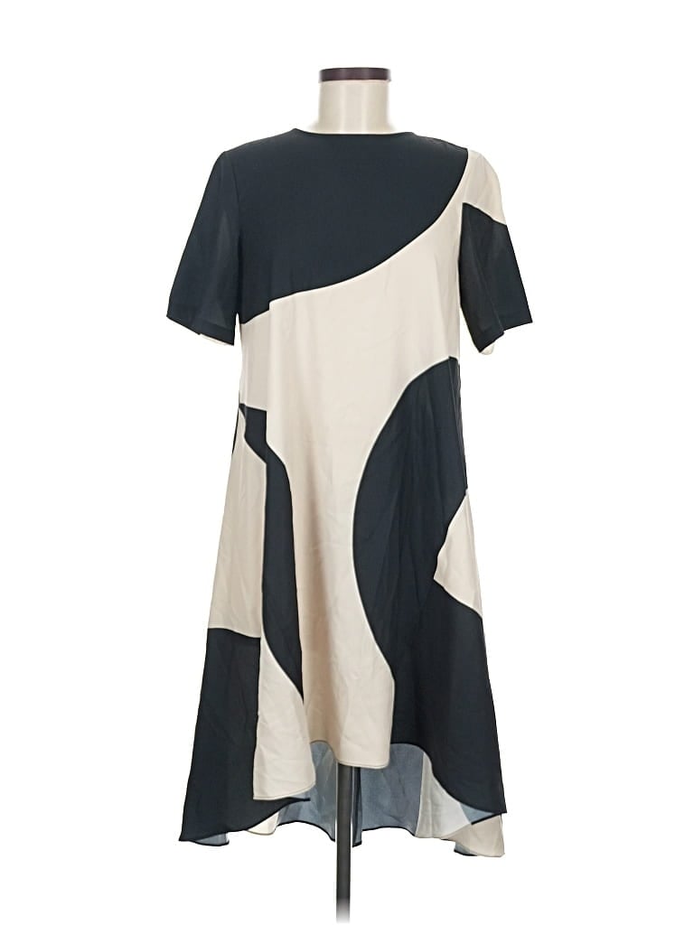 Pre-owned Ali Ro Casual Dress In White