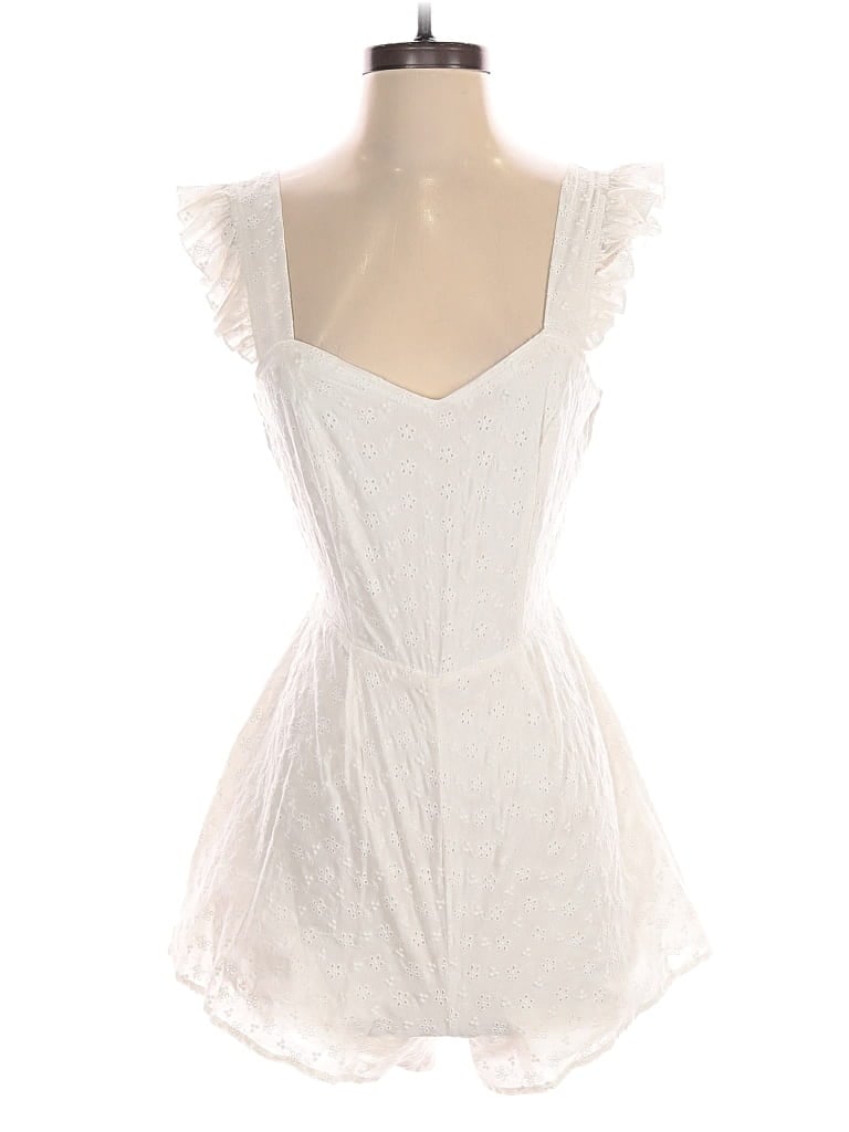 Pre-owned Trixxi Romper In White