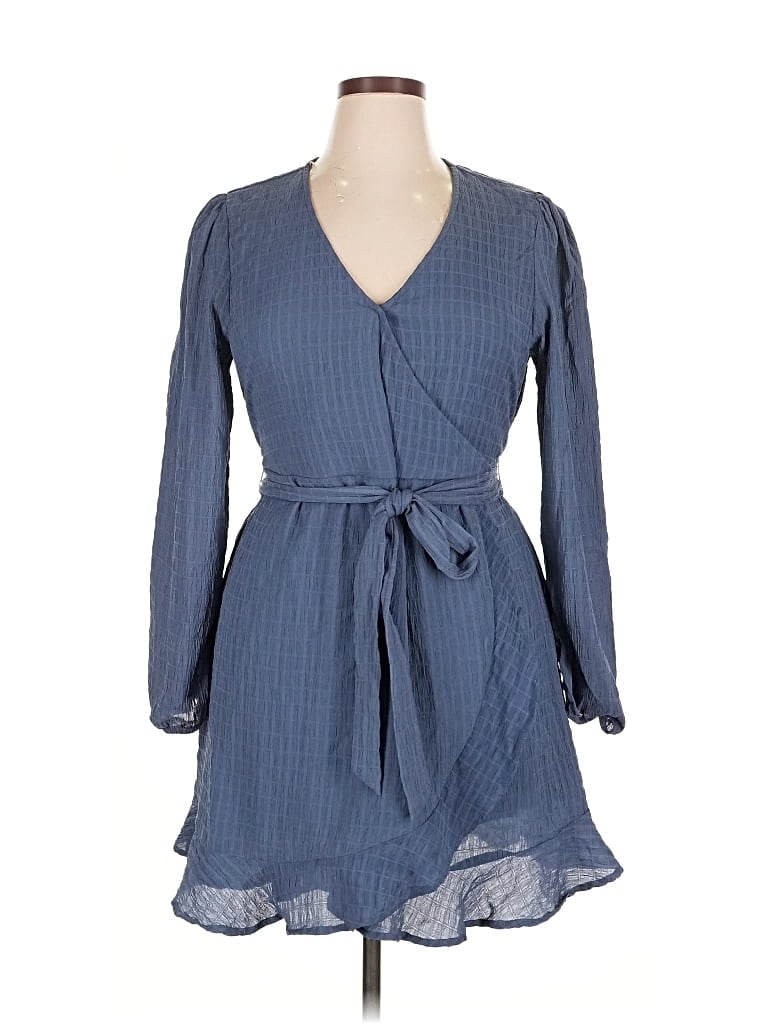 Pre-owned Sonoma Goods For Life Casual Dress In Blue
