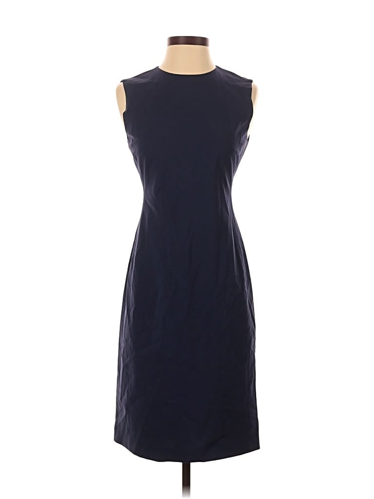Pre-owned Theory Cocktail Dress In Blue