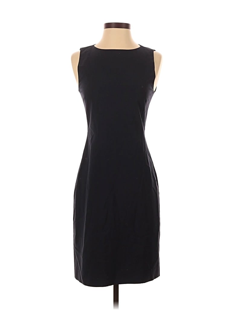 Pre-owned Theory Cocktail Dress In Black