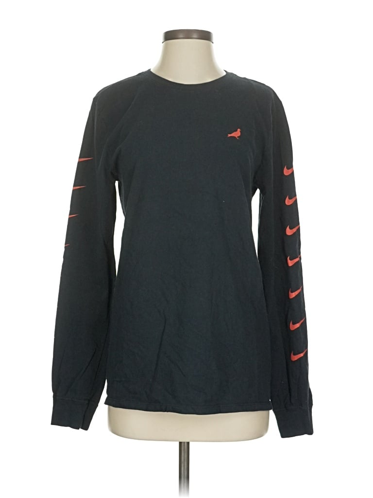 Pre-owned Nike Long Sleeve T-shirt In Black