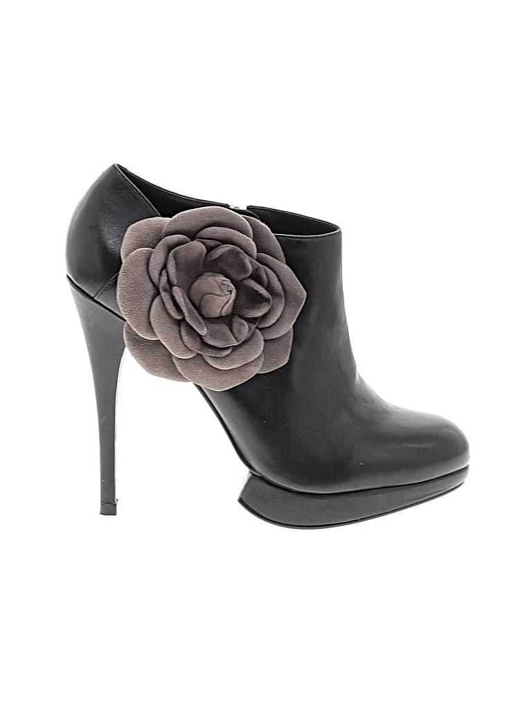 Pre-owned Kelsi Dagger Brooklyn Ankle Boots In Black