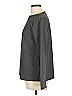 Joe Fresh Gray Silver Long Sleeve Top Size L - photo 5