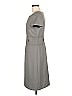 Tahari 100% Polyester Chevron-herringbone Gray Casual Dress Size 6 - photo 5