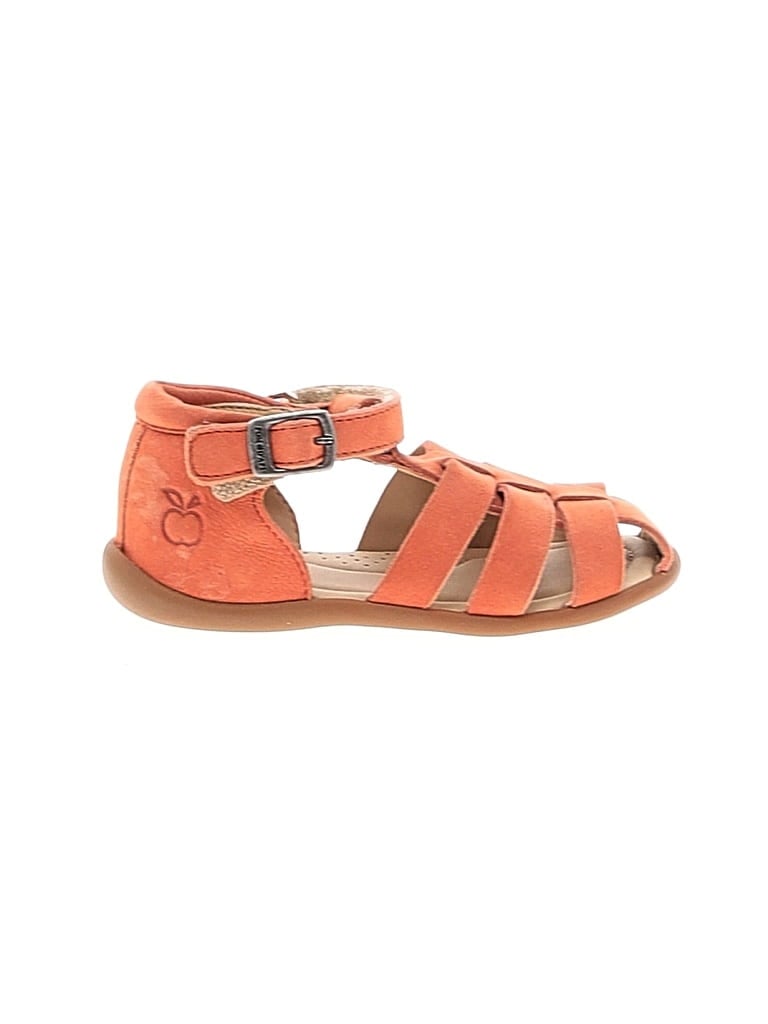 Pre-owned Pom D'api Kids' Sandals In Orange