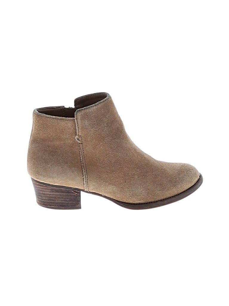 Pre-owned Jessica Simpson Ankle Boots In Brown