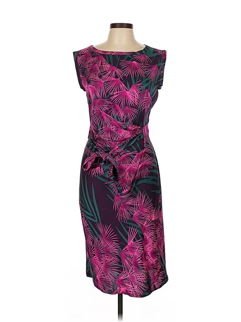 Pre-owned Diane Von Furstenberg Cocktail Dress In Purple