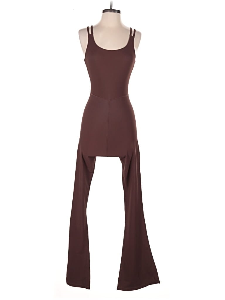 Pre-owned Wilo Jumpsuit In Brown