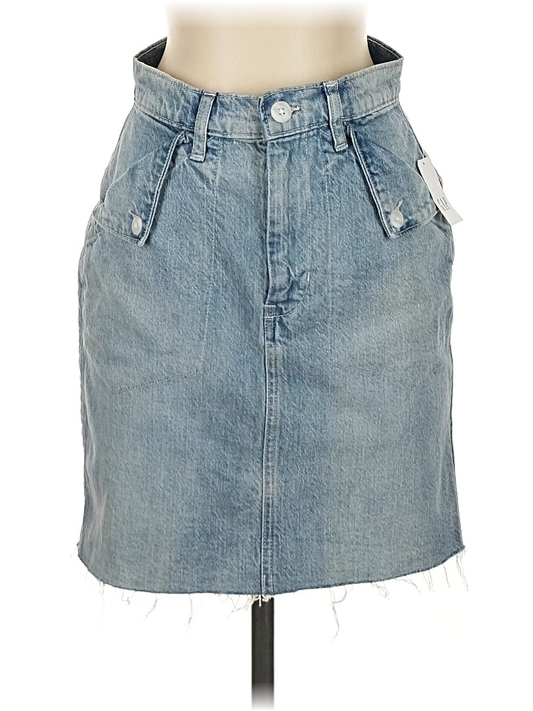 Pre-owned Gap Denim Skirt In Blue