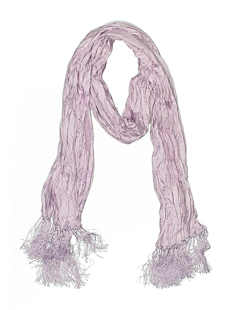 Pre-owned Banana Republic Silk Scarf In Purple