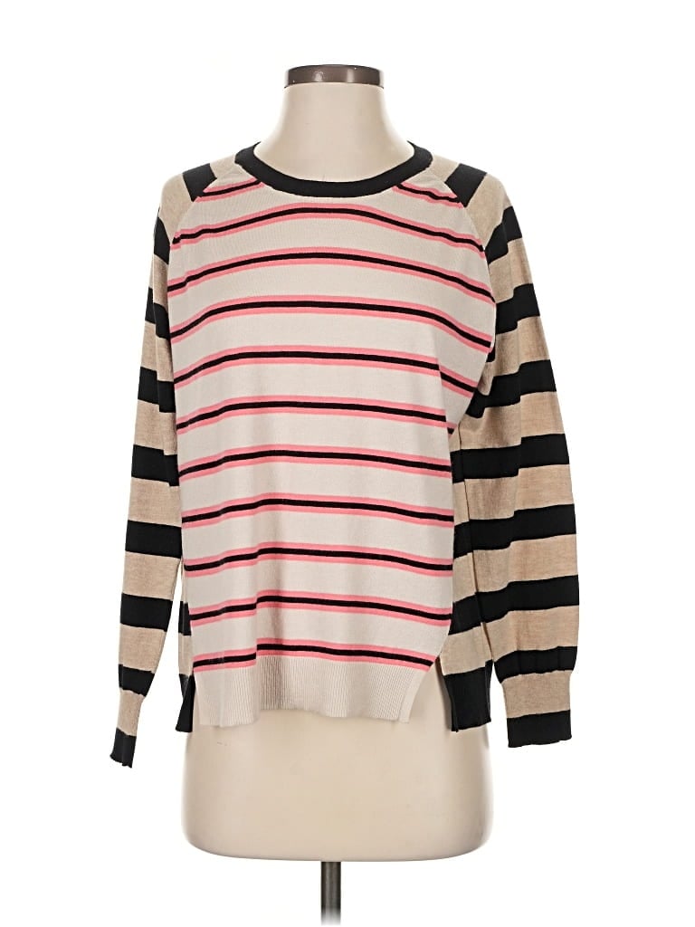 Pre-owned Zaket & Plover Pullover Sweater In White