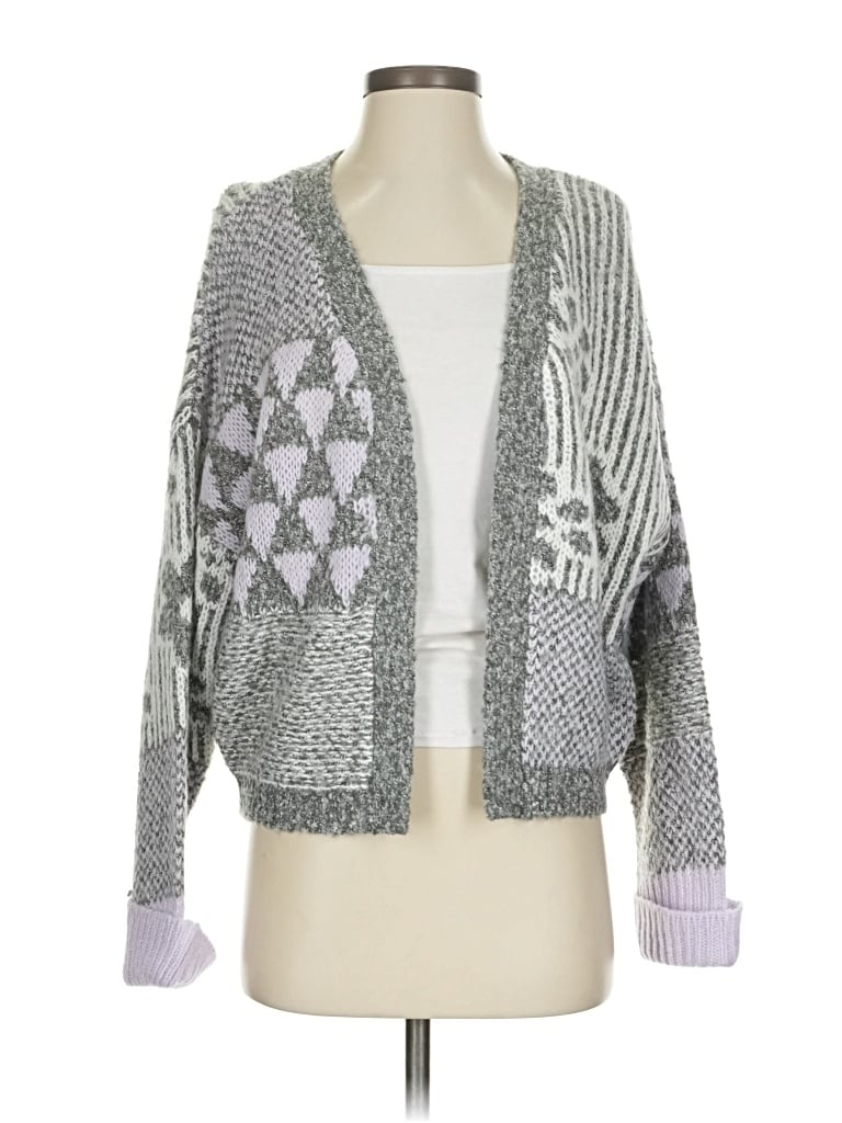 Pre-owned Sincerely Jules Cardigan Sweater In Gray