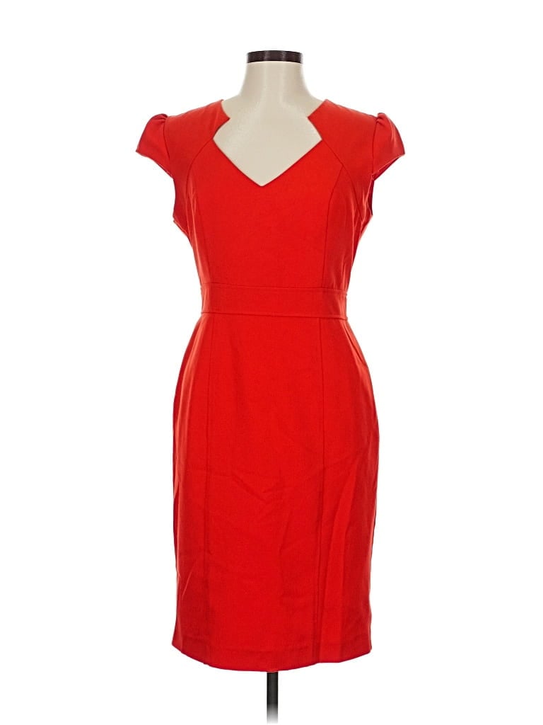 Pre-owned New York And Company Cocktail Dress In Red